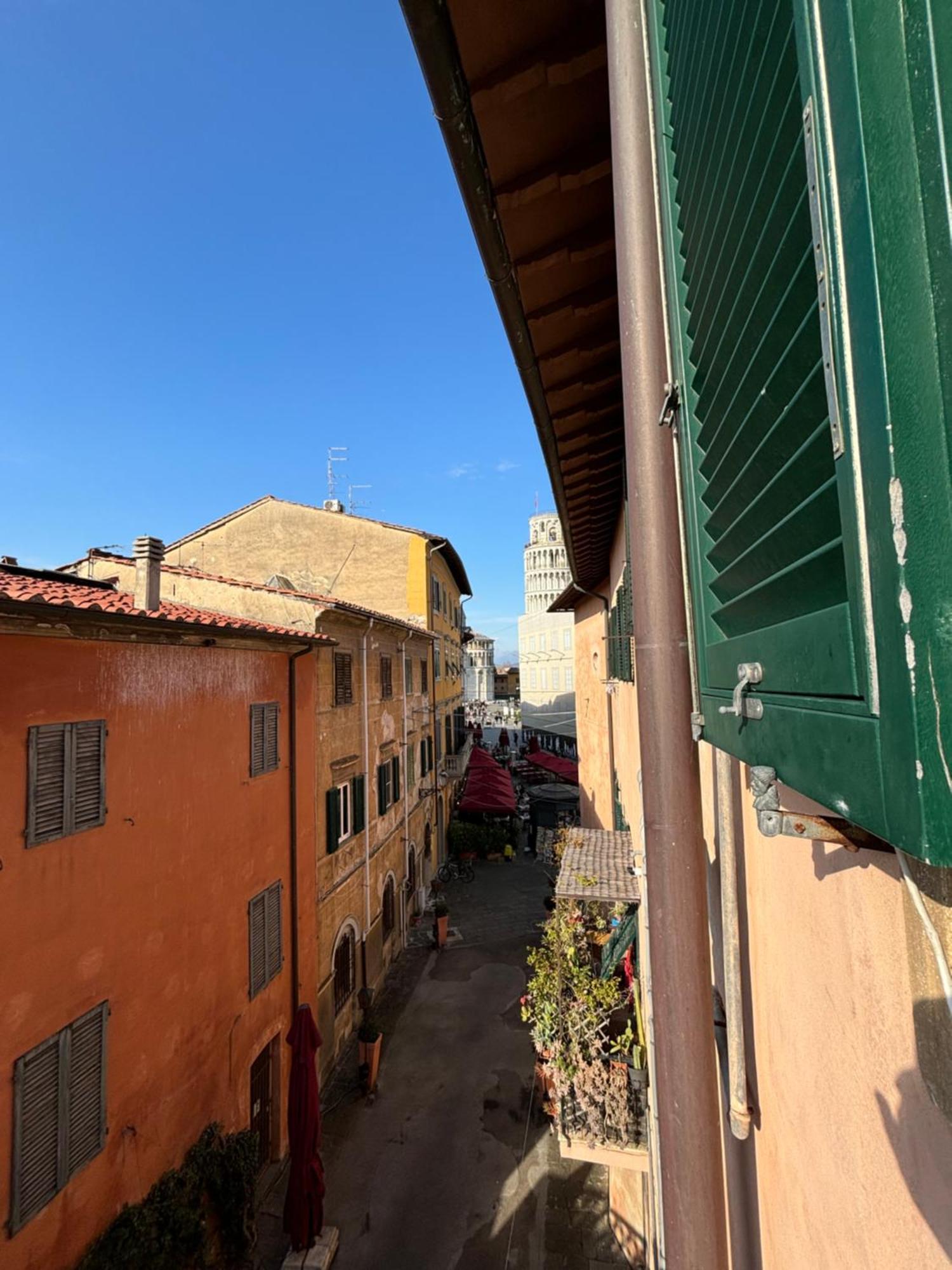 Window To The Tower Bed & Breakfast Pisa Exterior foto